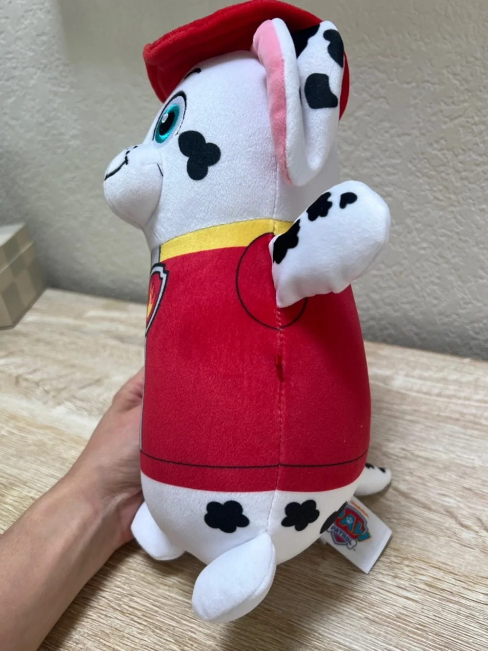 HugMes‎ by Squishmallows Paw Patrol Marshall Plush